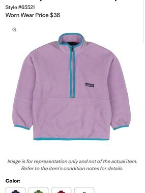 Patagonia Kids' Synchilla® Marsupial Size M(10)